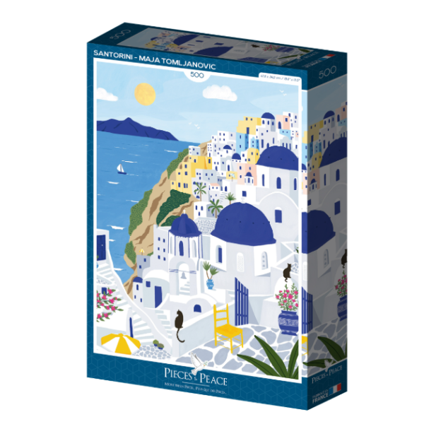 Puzzle 500 Pièces - Santorin