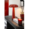 Lampe De Table Fer Rouge Foncé