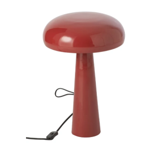 Lampe De Table Fer Rouge Foncé