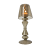 Photophore en Verre Vert Olive - PM