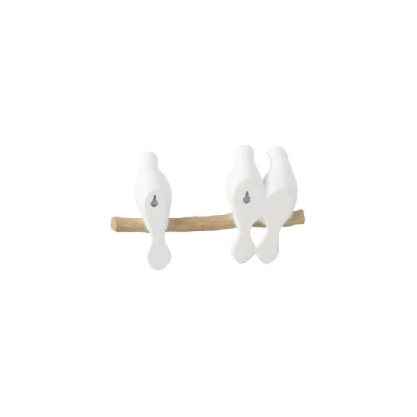 Statuette 3 Oiseaux Sur Branche