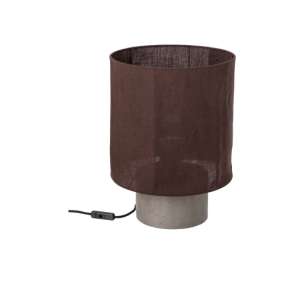 Lampe Ciment Marron