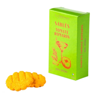 Petits Sablés Salés Tomate & Romarin