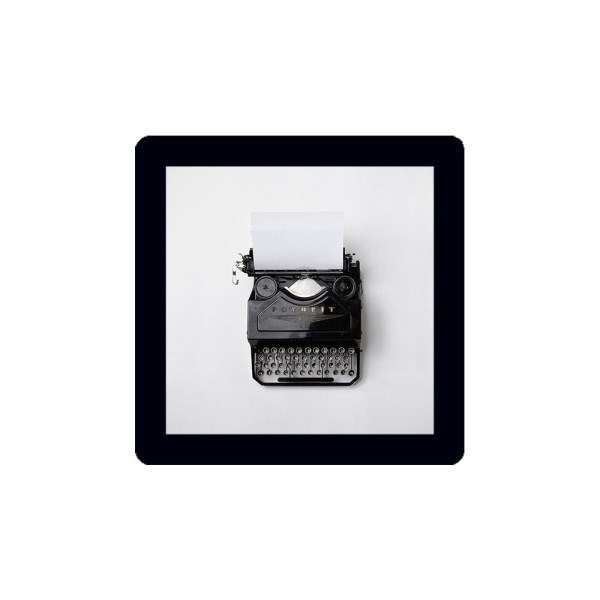 Cadre photo "Noir" - 10x10