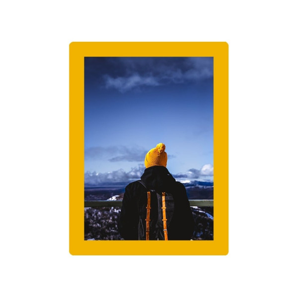 Cadre photo "Jaune" - 10x15