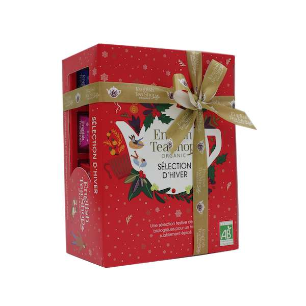 Coffret de thés Bio "sélection d'hiver"
