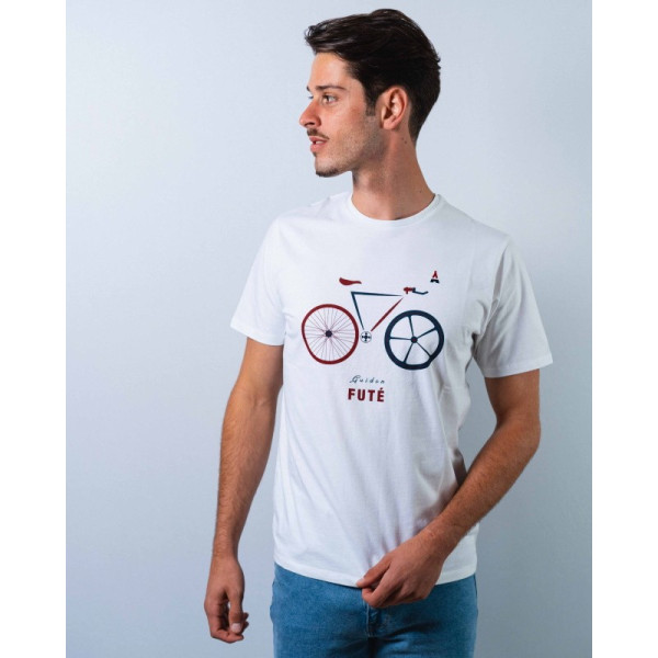 Tee-shirt "Guidon futé" homme taille S