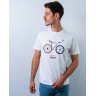 Tee-shirt "Guidon futé" homme taille S