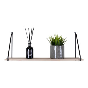 Étagère en bois et métal