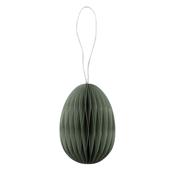 Œuf en papier - Olive