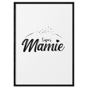 Affiche A3 "Super Mamie"