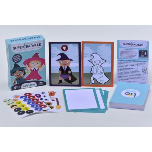 Jeu de bataille "Apprentis Sorciers"