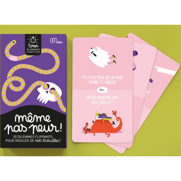 Jeu de cartes "Même pas peur !"