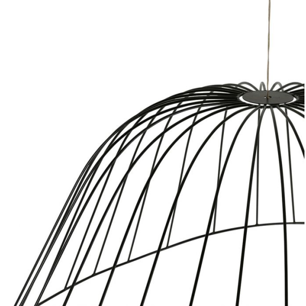 Suspension noire en fer