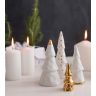 Set de 4 sapins "Or"