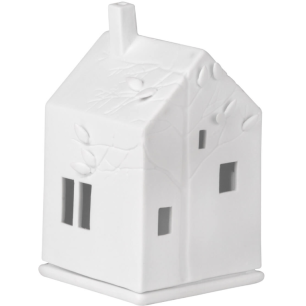 Photophore en porcelaine - Maison dans l'arbre