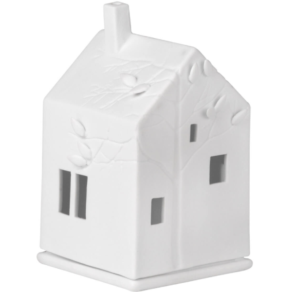 Photophore en porcelaine - Maison dans l'arbre