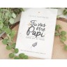Etiquette de bouteille personnalisée - "Tu vas être papi"