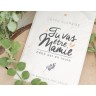 Etiquette de bouteille personnalisée "Tu vas être mamie"