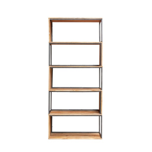 Etagère en manguier et en fer "Altea"