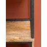 Etagère en manguier et en fer "Altea"