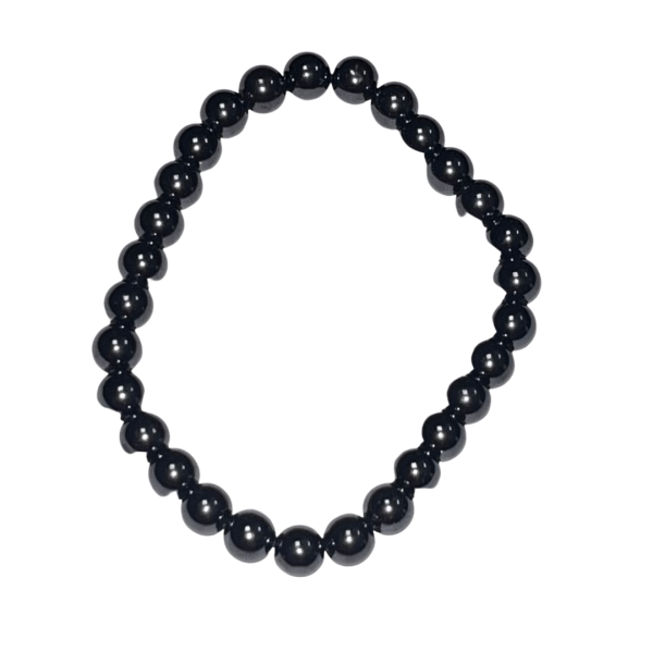 Bracelet "Hématite" 6mm