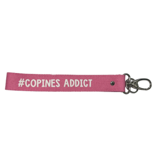 Porte-clés "COPINES ADDICT"